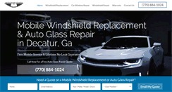 Desktop Screenshot of decaturautoglass.com